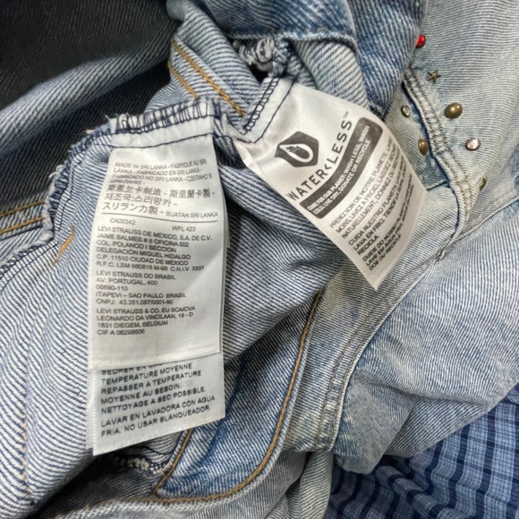 Levi’s Baggy Trucker Jacket Size XL - Picture 10 of 16